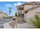 Exterior staircase leading to an apartment building entrance at 7804 Snowden Ln # 201, Las Vegas, NV 89128