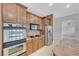 Spacious kitchen with stainless steel appliances and granite countertops at 1788 Amarone Way, Henderson, NV 89012