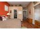 Main bedroom with wood flooring and ample closet space at 1825 Spring Summit Ln, Las Vegas, NV 89134