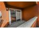 Private patio with sliding glass door access at 8101 W Flamingo Rd # 1010, Las Vegas, NV 89147