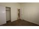 Spacious bedroom with closet and access to hallway at 11076 Zampino St, Las Vegas, NV 89141