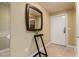 Bright entryway with a mirror and a small table at 260 E Flamingo Rd # 230, Las Vegas, NV 89169