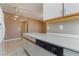 Kitchen with an island and modern appliances at 5751 E Hacienda Ave # 261, Las Vegas, NV 89122