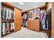 Large walk-in closet with ample shelving and hanging space at 9103 Alta Drive Dr # 407, Las Vegas, NV 89145