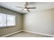 Bedroom with ceiling fan and wood-like flooring at 2915 Hilton St, Las Vegas, NV 89121