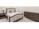 Well-lit bedroom with a comfortable bed and nightstand at 11280 Granite Ridge Dr # 1012, Las Vegas, NV 89135