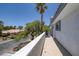 Private balcony with tile floors and views of the surrounding neighborhood at 2209 Purple Majesty Ct, Las Vegas, NV 89117