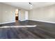 Main bedroom with hardwood floors and access to bathroom at 320 Slaters Glen Ct, North Las Vegas, NV 89084