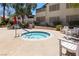 Relaxing community hot tub with seating area at 3425 E Russell Rd # 131, Las Vegas, NV 89120