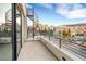 Private balcony with spiral staircase and city views at 42 Promenade Isle Ln, Henderson, NV 89011