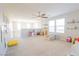 Bright playroom featuring a lofted area and toys at 9598 Medway Towns Ave, Las Vegas, NV 89178