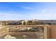 Balcony view of the city and surrounding landscape at 145 E Harmon Ave # 602, Las Vegas, NV 89109