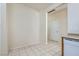 View of a kitchen area with access to hallway and dining area at 2347 Tranquil Moon St, Henderson, NV 89044