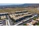 Aerial view showcasing the community's buildings, pool, and landscaping at 3550 Bay Sands Dr # 3093, Laughlin, NV 89029