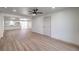 Bright and airy living room with ceiling fan and new flooring at 1704 Ferrell St, Las Vegas, NV 89106