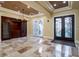 Spacious entry with wine storage and elegant flooring at 2 Via Siena Pl, Henderson, NV 89011