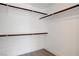 Large walk-in closet with double hanging rods and shelves at 2384 Wild Ginger Ln, Las Vegas, NV 89134