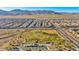 Aerial view of community park and homes at 10590 Sturdevant Ct, Las Vegas, NV 89166