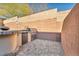 Outdoor grilling area with built-in appliances at 10590 Sturdevant Ct, Las Vegas, NV 89166