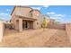 Two story home with covered patio and gravel backyard at 2767 Lindsey Springs St, Las Vegas, NV 89142