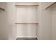 Large walk-in closet with double hanging rods and shelving at 7330 Cestrum Rd, Las Vegas, NV 89113