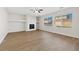 Living room with fireplace and hardwood floors at 1120 Tropic Wind Ave, North Las Vegas, NV 89081