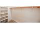 Spacious closet with shelves and hanging rod at 8833 Square Knot Ave, Las Vegas, NV 89143