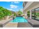 Relaxing pool and spa with mountain views at 228 Cromarty St, Henderson, NV 89012