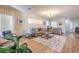 Open and airy living room with a neutral color palette at 2409 Sturrock Dr, Henderson, NV 89044