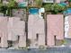 Aerial view of neighborhood homes at 4120 San Capri Way, Las Vegas, NV 89141