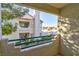 Private balcony overlooking community at 601 Harvest Run Dr # 201, Las Vegas, NV 89145