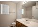 Simple bathroom with a single sink vanity at 10030 Tittleton Ave, Las Vegas, NV 89148