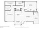 Floor plan showcasing a spacious layout at 3425 E Russell Rd # 240, Las Vegas, NV 89120