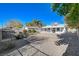 Spacious backyard featuring a patio and garden area at 649 7Th St, Boulder City, NV 89005