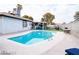 Refreshing swimming pool with ample deck space at 3991 Emerson Ave, Las Vegas, NV 89121