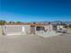 Manufactured home with covered patio and large backyard, mountain views at 3581 W Dyer Rd, Pahrump, NV 89048