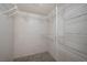 Spacious walk-in closet with wire shelving at 1701 E Katie Ave # 99, Las Vegas, NV 89119