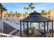 Community pool and gazebo with seating area at 1960 Las Palmas Ln # 240, Laughlin, NV 89029