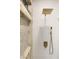 Large walk-in shower with marble tile and rainfall shower head at 3110 Scotts Valley Dr, Henderson, NV 89052