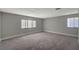 Spacious bedroom with new carpet and neutral walls at 3700 Edison Ave, Las Vegas, NV 89121