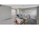 Spacious living room with gray sofa and modern coffee table at 3700 Edison Ave, Las Vegas, NV 89121