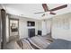 Main bedroom with ensuite bathroom access and walk-in closet at 194 Sicily Hills Ct, Henderson, NV 89012