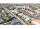 Aerial view of 7302 Bachelors Button Dr. and backyard at 7301 Bachelors Button Dr, Las Vegas, NV 89131