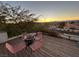 Rooftop deck with city views and seating for relaxation at 1001 Calico Ridge Dr, Henderson, NV 89011