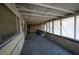 Covered porch with screened windows at 1116 E Owens Ave, North Las Vegas, NV 89030