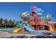 Colorful community waterpark with slides and play features at 180 Tad Moore Ave, Las Vegas, NV 89148