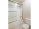 Bathroom with shower/tub combo and updated fixtures at 3930 University Center Dr # 1003, Las Vegas, NV 89119