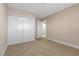 Spacious bedroom with double-door closet and neutral color scheme at 4431 El Campana Way, Las Vegas, NV 89121