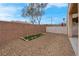 Small backyard with gravel and artificial turf at 9165 Goose Lake Way # 103, Las Vegas, NV 89149