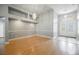 Formal dining room with hardwood floors and recessed lighting at 9725 La Cienega St, Las Vegas, NV 89183